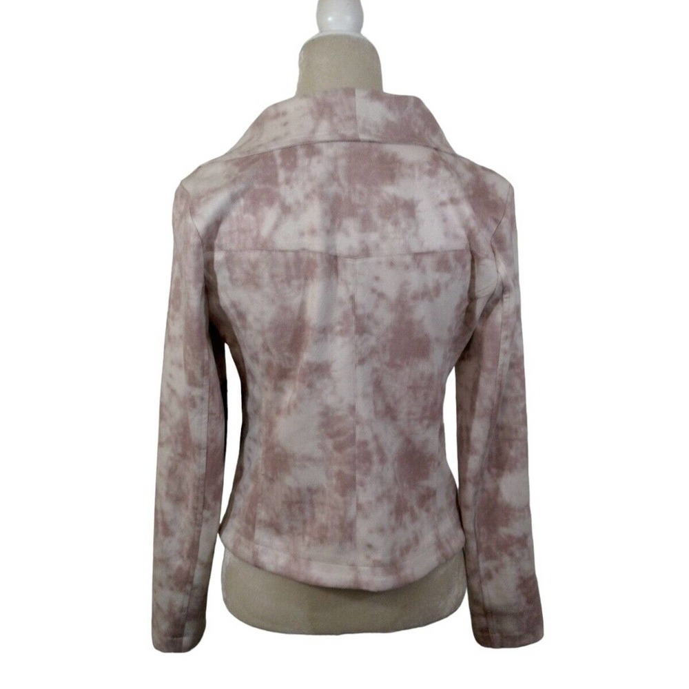 NWT Bagatelle Womens Small Jacket Pink Zip Front Pockets Soft - Picture 2 of 9
